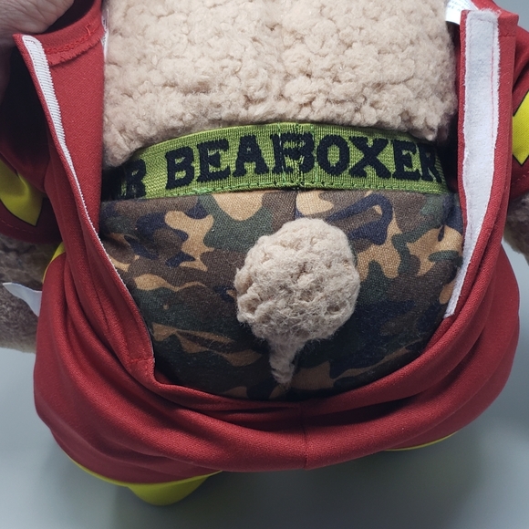 Build-A-Bear Timeless Teddy With Flash Suit & Camoflauge Boxers - Picture 7 of 9
